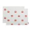 Crab Fabric Placemats (Set Of 2) -Sophie Allport all70820s2 crab fabric placemat set of 2 cut out high res square