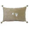 Ducks Embroidered Cushion -Sophie Allport all71401e ducks velvet embroidered cushion cut out high res square