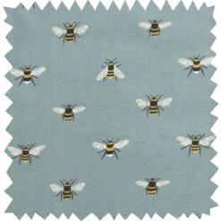 Bees Teal Double Oven Glove -Sophie Allport all80000 bees teal fabric swatch cut out high res square cd54f912 14e9 4841 a21a d7ca42f4519c