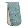 Bees Teal Double Oven Glove -Sophie Allport all80100 bees teal double oven glove cut out high res square