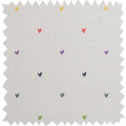 Multicoloured Hearts Table Runner -Sophie Allport all81000 hearts multicoloured fabric swatch cut out high res square 6b6657b8 99e1 4e54 8053 b3d615a1b41f