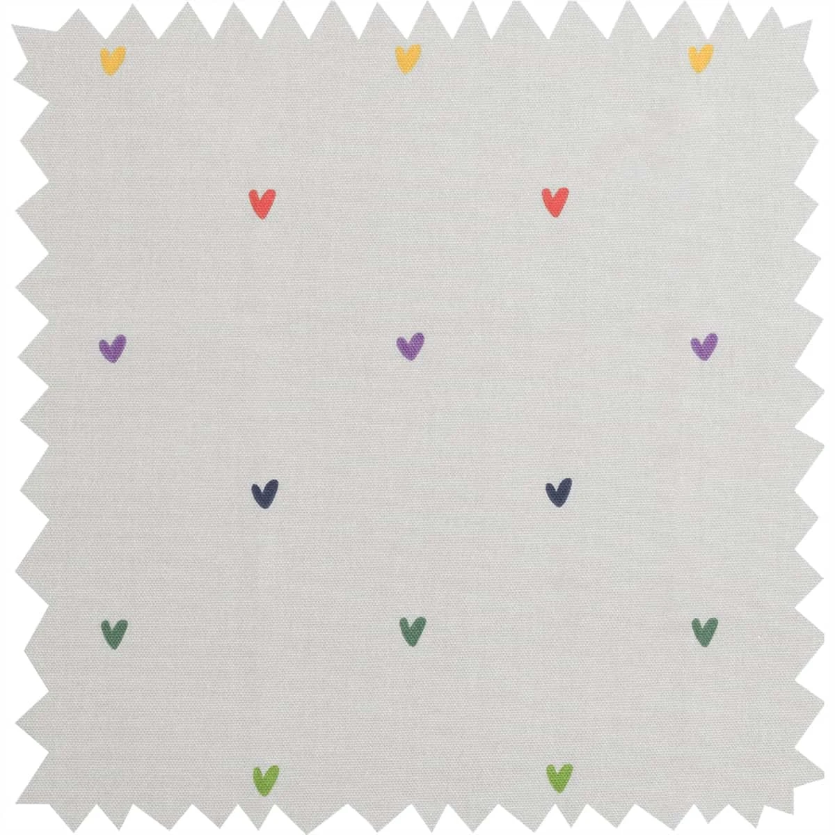 Multicoloured Hearts Napkins (Set Of 4) 4 Multicoloured Hearts Napkins (Set Of 4) - Image 2