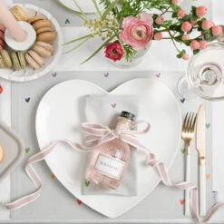 Multicoloured Hearts Napkins (Set Of 4) 18 Multicoloured Hearts Napkins (Set Of 4) -Sophie Allport all81300 all81820 hearts multicoloured napkins set of 4 and fabric placemat valentines lifestyle high res square a293da74 8efe 4330 a06b 9503383662a5