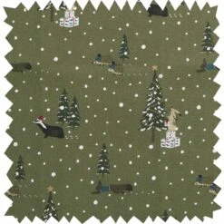 Festive Forest Tea Towel (Set Of 2) 11 Festive Forest Tea Towel (Set Of 2) -Sophie Allport all84000 festive forest fabric swatch cut out high res square 660a6f5a ad1d 41c4 9aa3 0c73d65e8f13