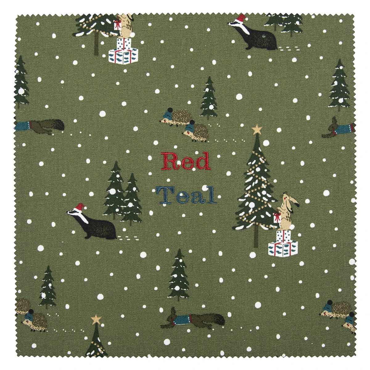 Festive Forest Adult Apron 6 Festive Forest Adult Apron - Image 4
