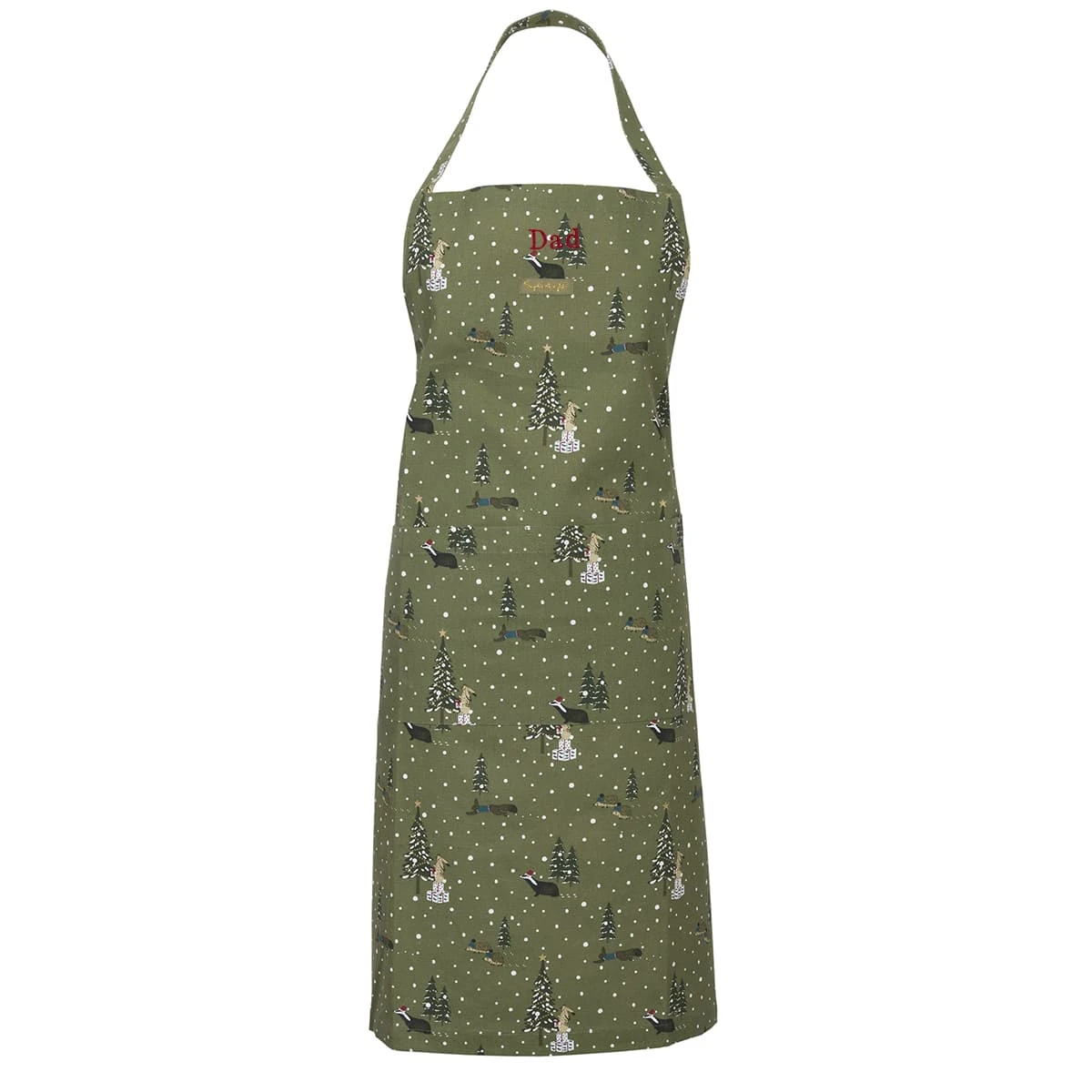 Festive Forest Adult Apron 5 Festive Forest Adult Apron - Image 3