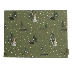 Festive Forest Fabric Placemat