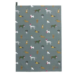 Christmas Dogs Tea Towel (Set Of 2) 16 Christmas Dogs Tea Towel (Set Of 2) -Sophie Allport all87602 christmas dogs tea towel set of 2 2 cut out high res square