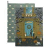 Halloween Tea Towel (Set Of 2) 2 Halloween Tea Towel (Set Of 2) -Sophie Allport all90602 halloween tea towel set of 2 3 cut out high res square
