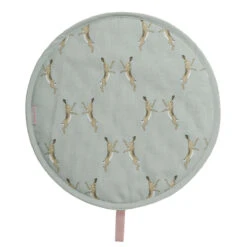 Boxing Hares Circular Hob Cover