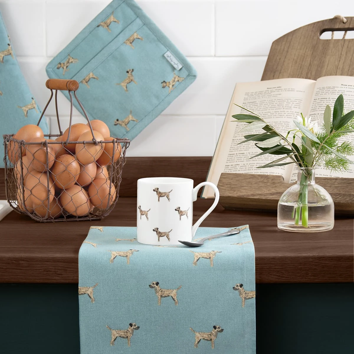 Terriers Tea Towel (Set Of 2) 6 Terriers Tea Towel (Set Of 2) - Image 4