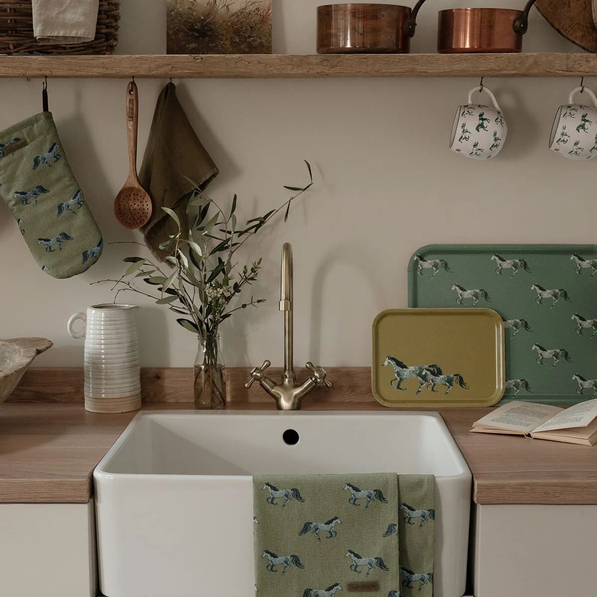 Grey Horse Serving Tray - Large 6 Grey Horse Serving Tray - Large - Image 4