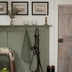 Grey Horse Tea Towel (Set Of 2) -Sophie Allport all99602 spm99 grey horse mug tea towel portrait high res square