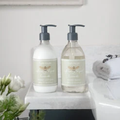 Honey Spiced Lavender Hand Wash - 300ml -Sophie Allport bbhwhsl300 bbhlhsl300 honey spiced lavender hand wash and lotion lifestyle high res square 33e7a578 407f 4f36 9c33 1f96663ef6ea