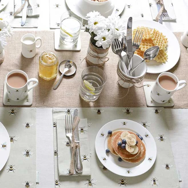 Bees Coasters (Set Of 4) 5 Bees Coasters (Set Of 4) - Image 3