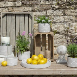 Bees Candle Holder -Sophie Allport bees gardening decorative stone collection 2 lifestyle high res square 96d601b0 961f 4ca9 af32 d38f6b798b38