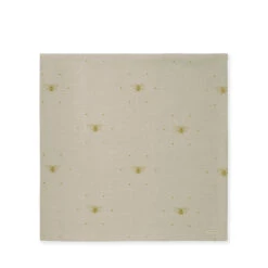 Bees Linen Blend Tablecloth -Sophie Allport bees linen table cloth cutout lin97805 ss23 high res square