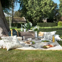 Bees Melamine Bowl 9 Bees Melamine Bowl -Sophie Allport bees picnic collection 3 lifestyle high res square a66f2a18 ac64 41be 9fdf bffc17c8abcd