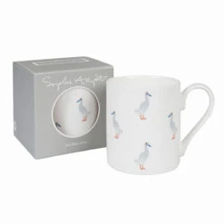 Runner Duck Mug -Sophie Allport bm3502 runner duck white standard mug with box cut out high res web image 1 a43dd39c 71d5 43b9 96a7 c930f775bd24