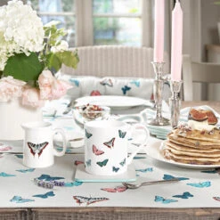 Butterflies Mug -Sophie Allport bm6602 mj6600 all66820 butterflies standard mug mini jug and fabric placemat lifestyle high res square 30ddb6a8 13fe 46d6 bb98 4b5113395839