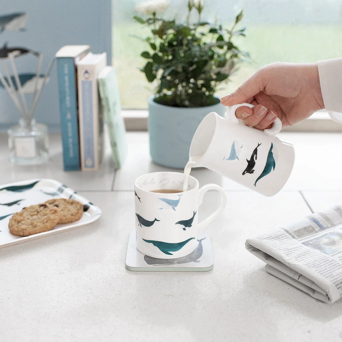 Whales Jug - Small 4 Whales Jug - Small - Image 2