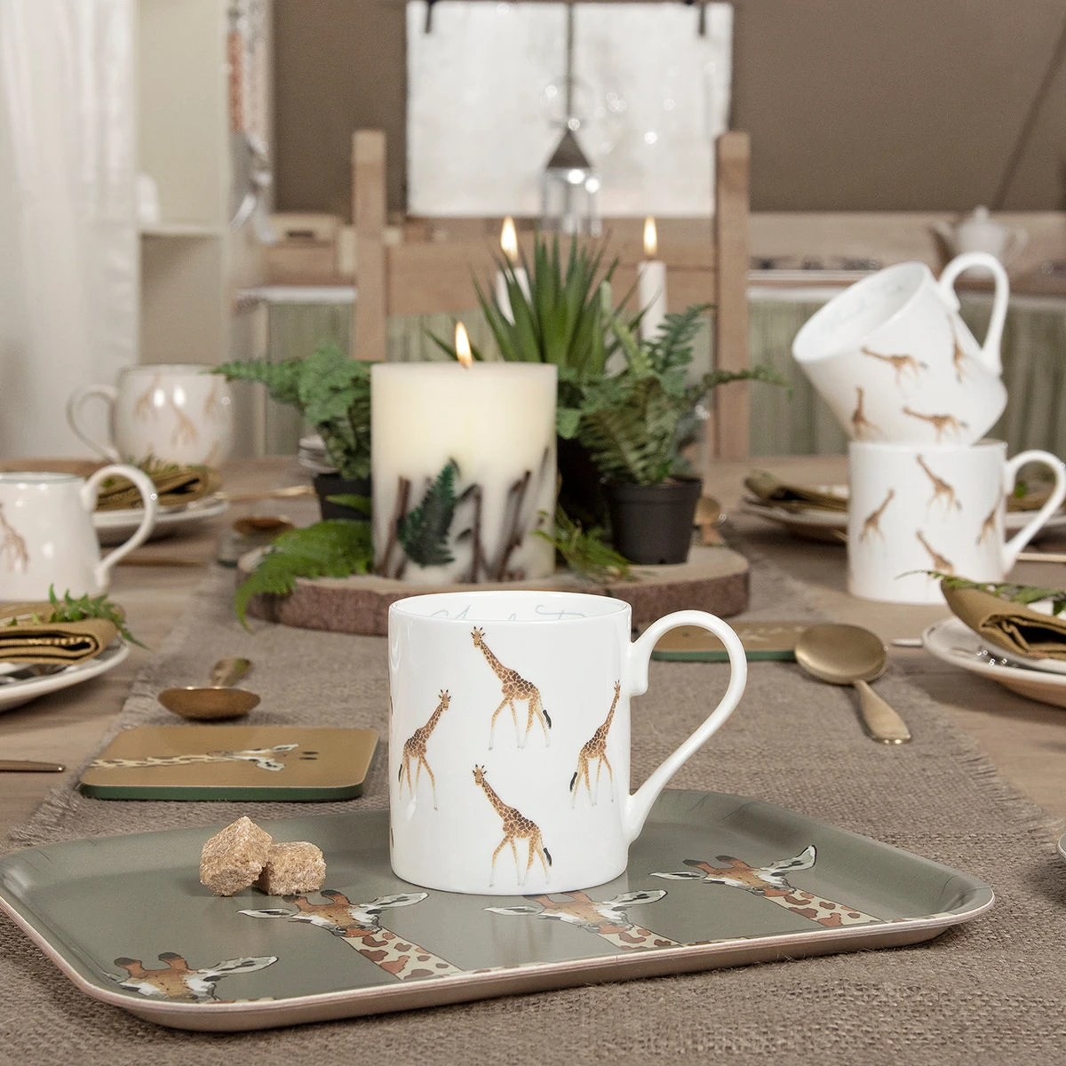 Giraffe Serving Tray - Small 5 Giraffe Serving Tray - Small - Image 3