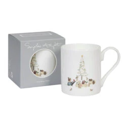 Festive Forest Mug -Sophie Allport bm8402 festive forest standard mug statement 2 cut out high res square