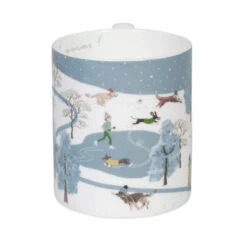Christmas Dogs Scene Mug 14 Christmas Dogs Scene Mug -Sophie Allport bm8702 christmas dogs standard mug scene 2 cut out high res square