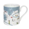 Christmas Dogs Scene Mug -Sophie Allport bm8702 christmas dogs standard mug scene cut out high res square