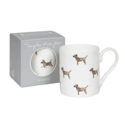 Terriers Mug 20 Terriers Mug -Sophie Allport bm9801 border terrier mug standard 2 cut out high res square