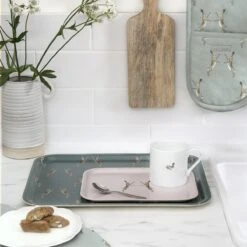 Boxing Hares Serving Tray - Large -Sophie Allport boxing hares trays double oven glove teatowel standard mug kitchen lifestyle high res square 226e29e3 8ea1 4634 a6f2 3349dd56f368