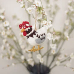 Chicken Felt Decoration