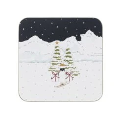 Snow Season Coasters (Set Of 4) 21 Snow Season Coasters (Set Of 4) -Sophie Allport coc10001 snow season coasters set of 4 cut out high res square