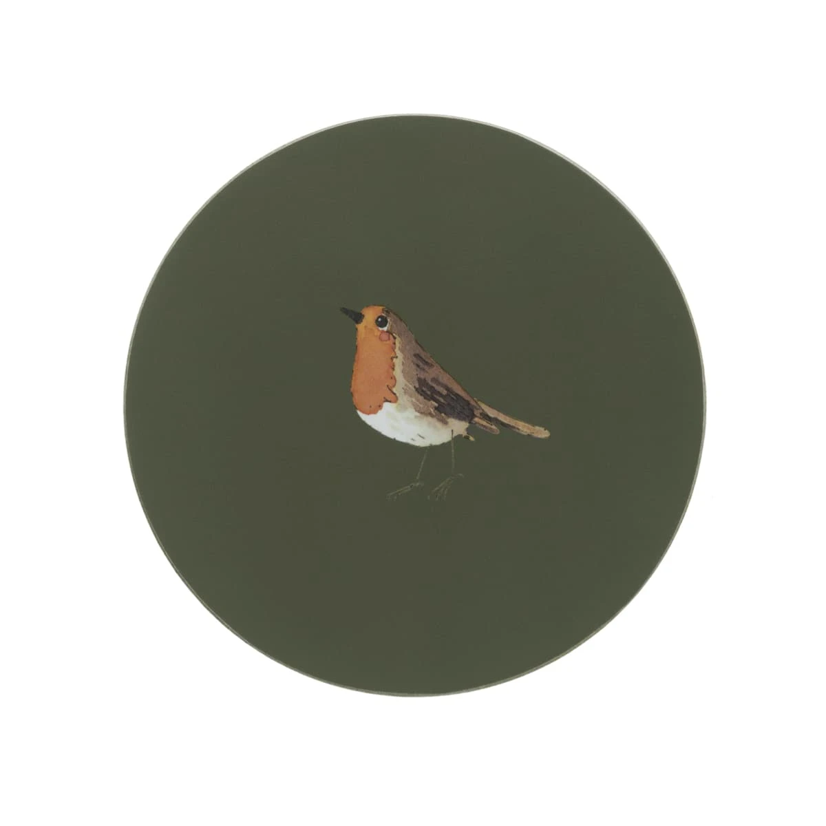 Robin Circular Coasters (Set Of 4) 3 Robin Circular Coasters (Set Of 4)