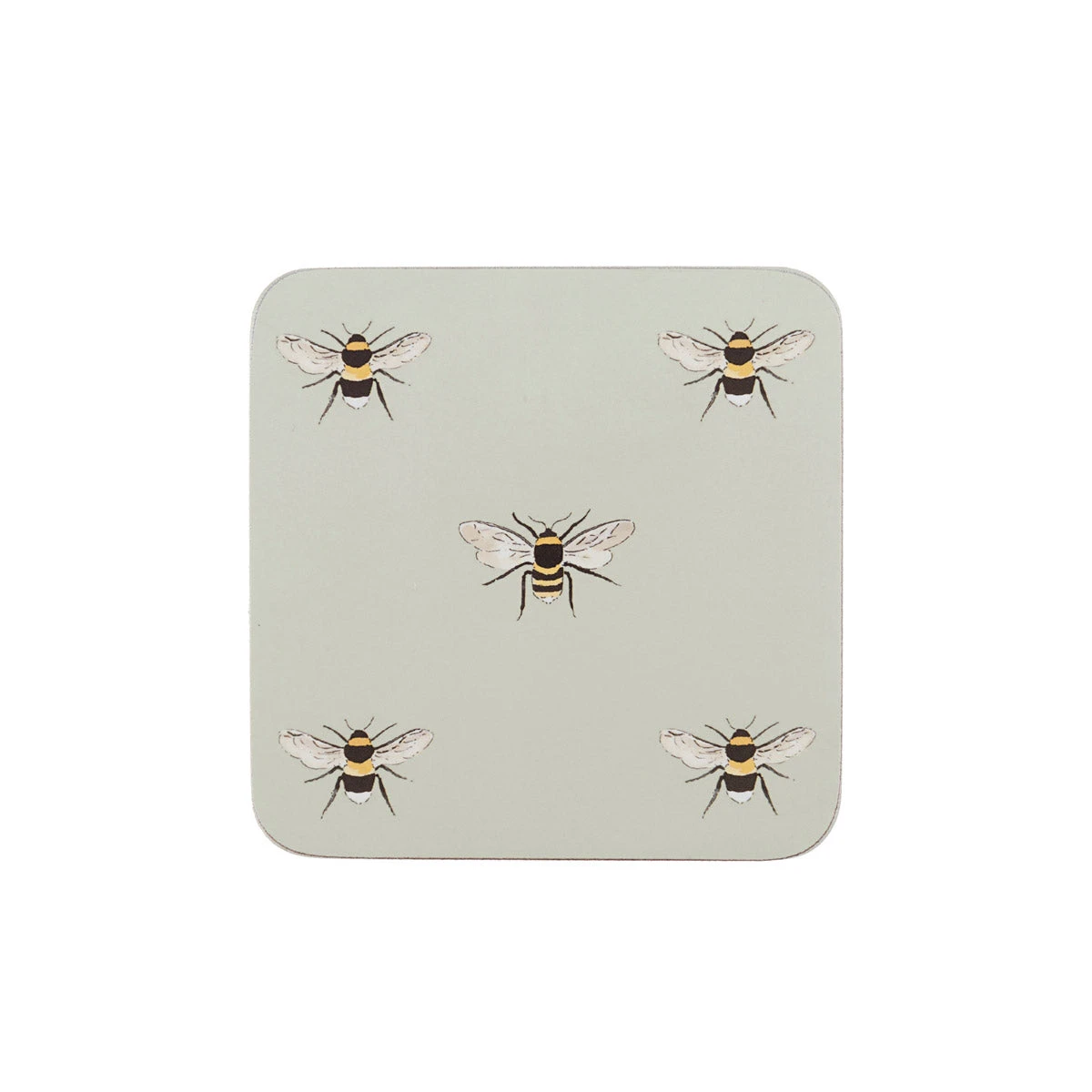 Bees Coasters (Set Of 4) 3 Bees Coasters (Set Of 4)
