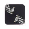 Zebra Coasters (Set Of 4) 2 Zebra Coasters (Set Of 4) -Sophie Allport coc6701 zebra coasters set of 4 cut out high res square