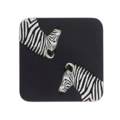 Zebra Coasters (Set Of 4)