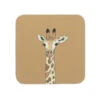 Giraffe Coasters (Set Of 4) -Sophie Allport coc7701 giraffe zsl coaster set of 4 3 cut out high res square