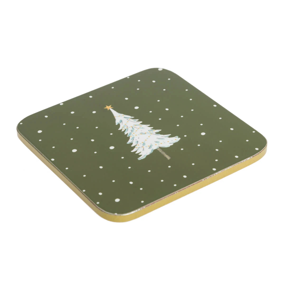 Festive Forest Coasters (Set Of 4) 6 Festive Forest Coasters (Set Of 4) - Image 4