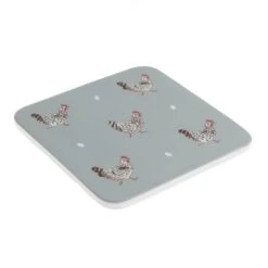 Chicken Coasters (Set Of 4) 11 Chicken Coasters (Set Of 4) -Sophie Allport cocch01 chicken coaster cut out high res 3