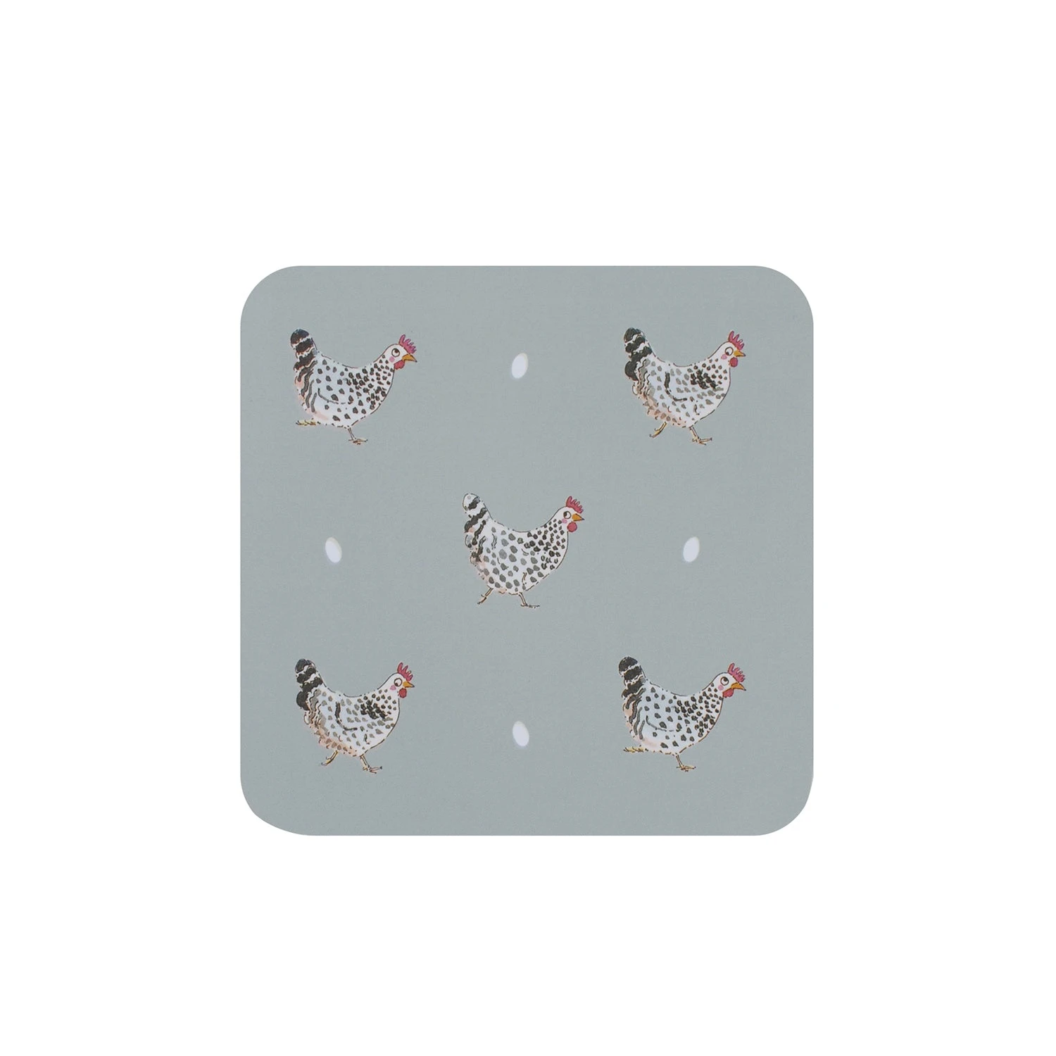 Chicken Coasters (Set Of 4) 3 Chicken Coasters (Set Of 4)