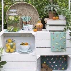 Cocktails Melamine Bowl 14 Cocktails Melamine Bowl -Sophie Allport cocktails stand melamine collection fabric teatowel napkins high res square jpg f6cc1595 12b2 4ed6 8e41 cc14457b2f8e