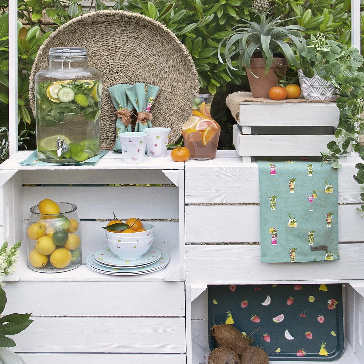 Cocktails Melamine Bowl 8 Cocktails Melamine Bowl - Image 6