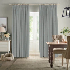 Hare Teal Blue Made To Measure Curtains