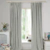 Hearts Grey Made To Measure Curtains -Sophie Allport crt34gm2m hearts grey egg made to measure curtains lifestyle 2 high res square