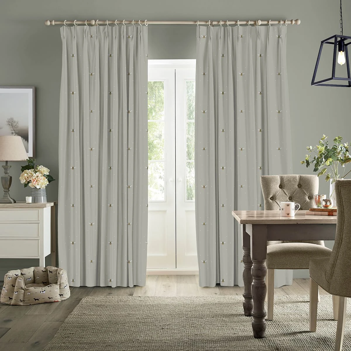 Bees Soft Linen Made To Measure Curtains 3 Bees Soft Linen Made To Measure Curtains