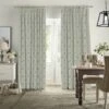 Sheep Sage Made To Measure Curtains -Sophie Allport crt43sgm2m sheep sage made to measure curtains cameo high res square