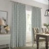 Dragonfly Grey Blue Made To Measure Curtains -Sophie Allport crt57gbm2m dragonfly grey blue artwork made to measure curtains lifestyle high res square