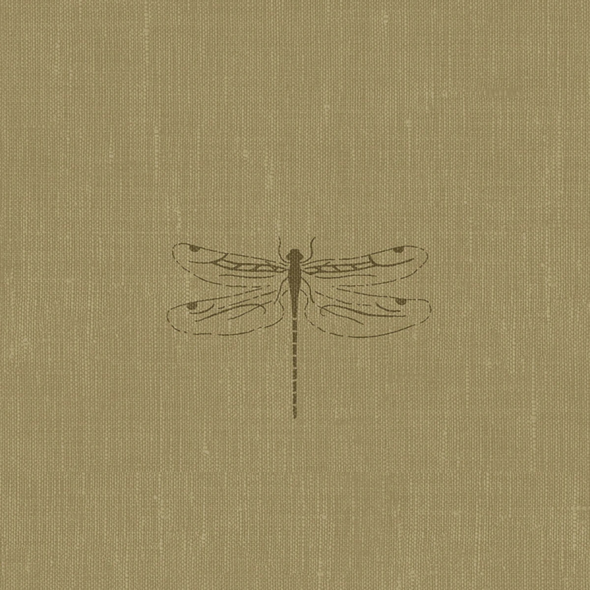 Dragonfly Ochre Made To Measure Curtains 4 Dragonfly Ochre Made To Measure Curtains - Image 2