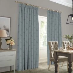 Fetch Teal Made To Measure Curtains -Sophie Allport crt72tm2m fetch teal made to measure curtains lifestyle high res square